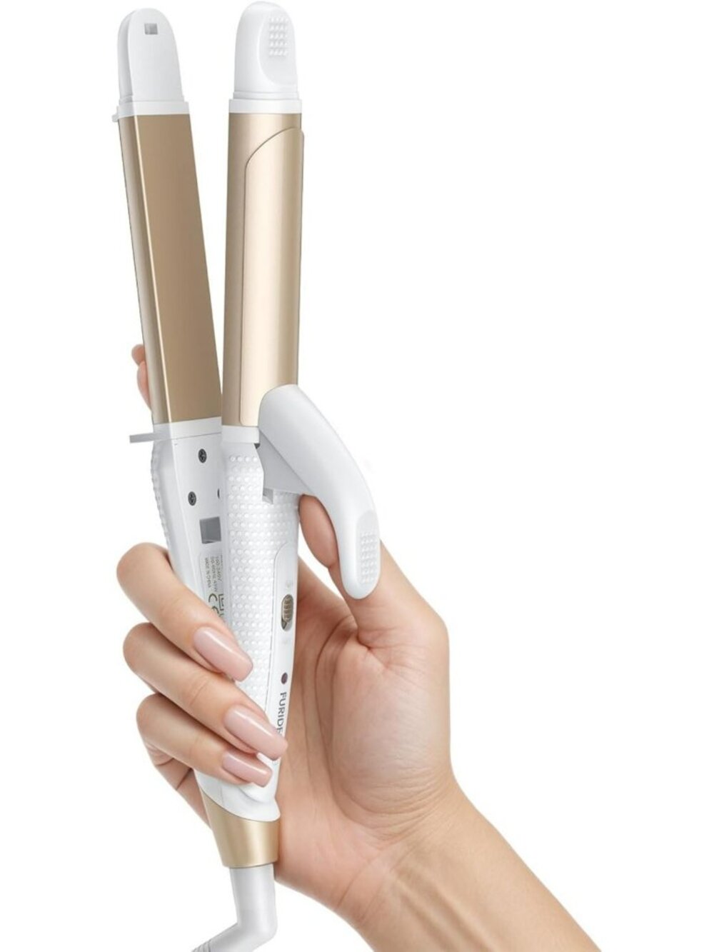 Mini Dual Voltage Travel Curling Iron - Compact, Lightweight, Perfect for Europe